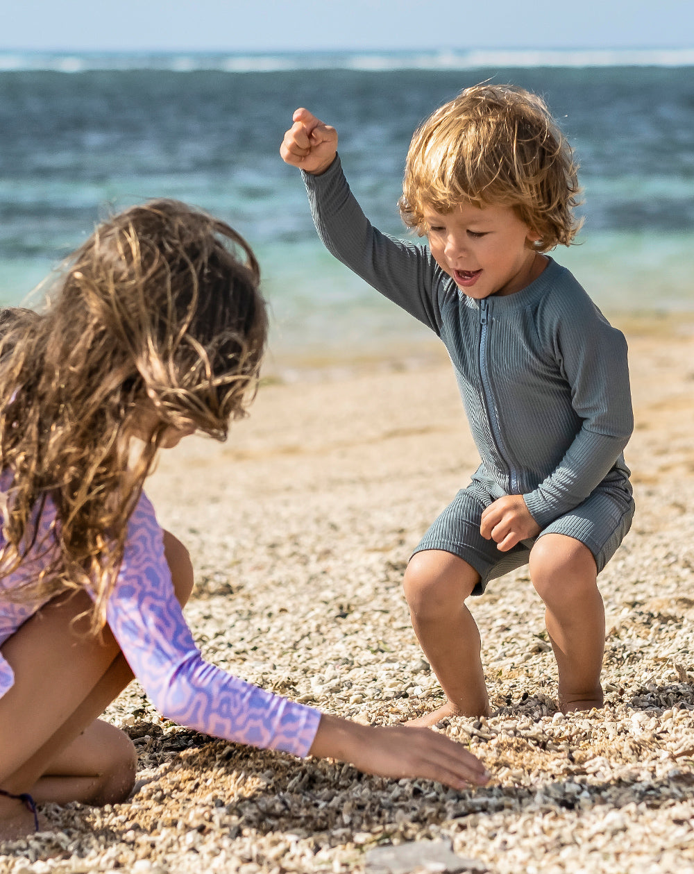 Jade Baby Swim Playsuit