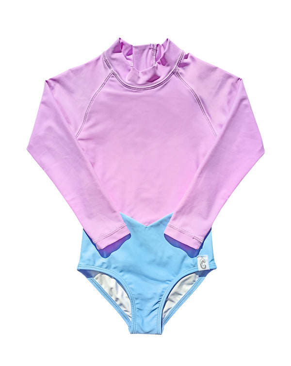 Acropora - Periwinkle Surfsuit Bashie