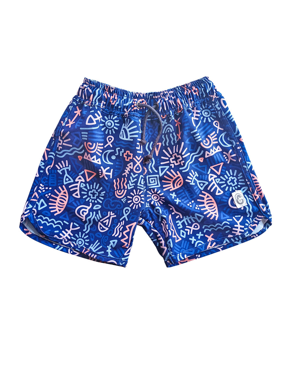 Navy Seasong Quick Dry Beach Shorts