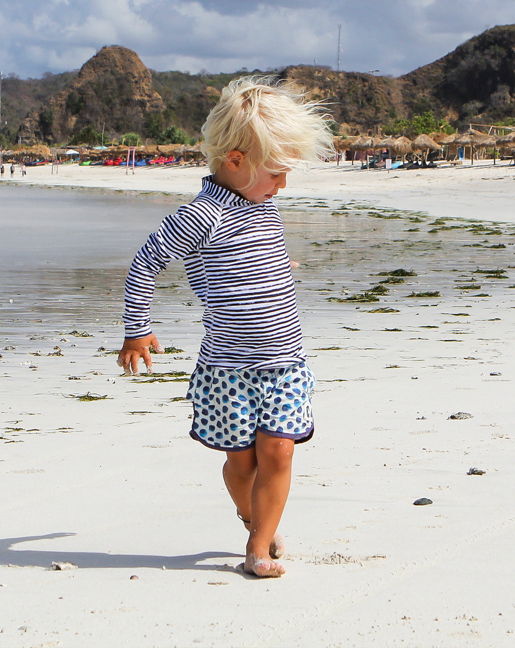 Bonbon Organic Cotton Beach Shorts