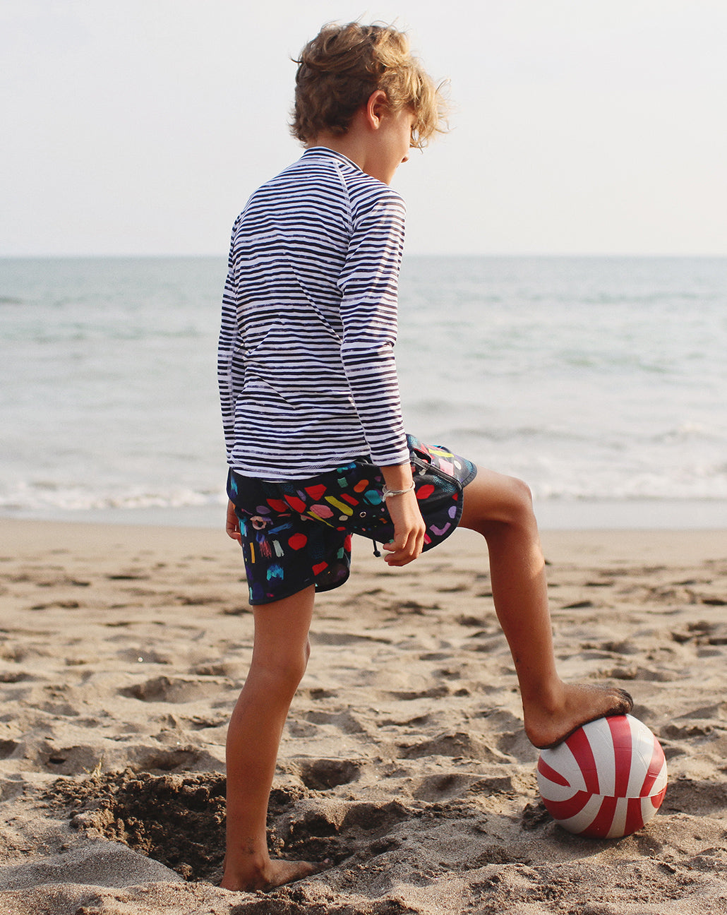 Jungle Mix Organic Cotton Beach Shorts