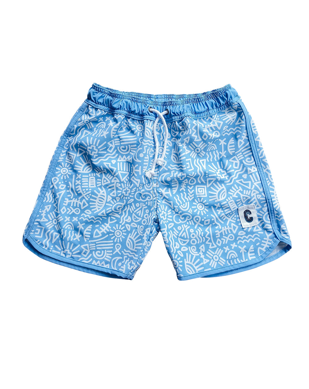 Periwinkle Seasong Quick Dry Beach Shorts