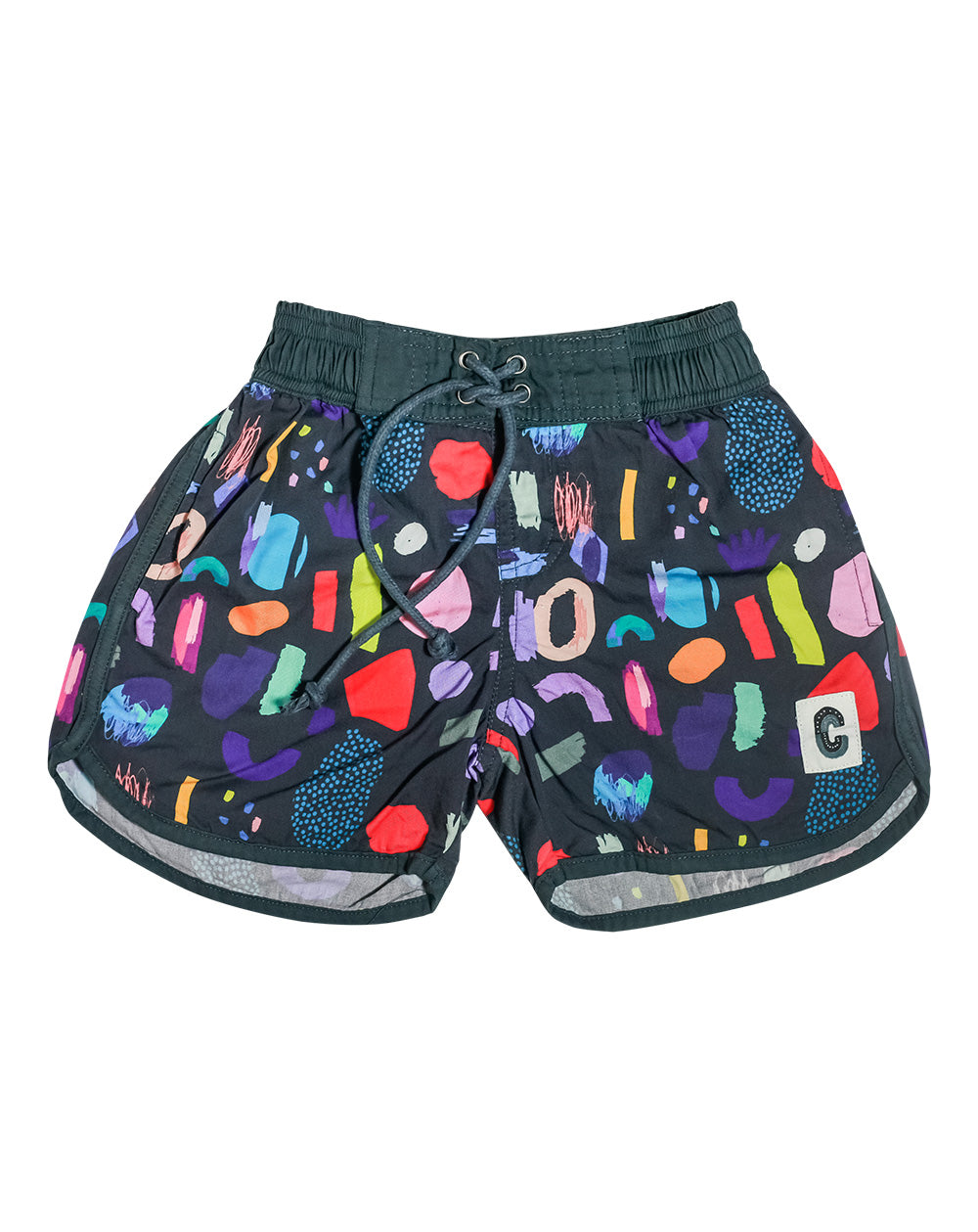 Jungle Mix Organic Cotton Beach Shorts