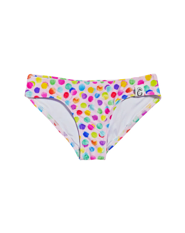 Mermaid Confetti Plain Bikini Bottom