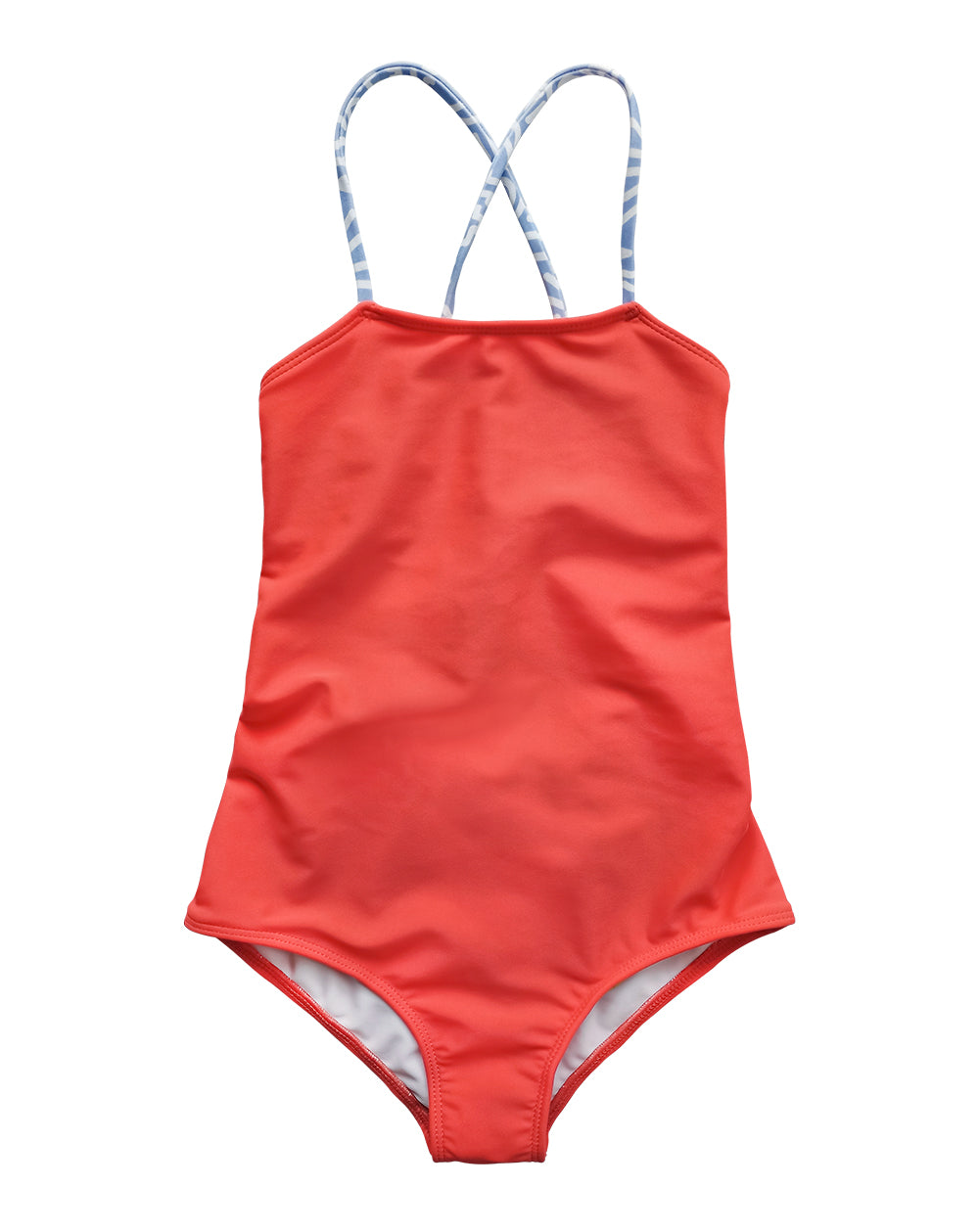 Red Coral Action Swimsuits