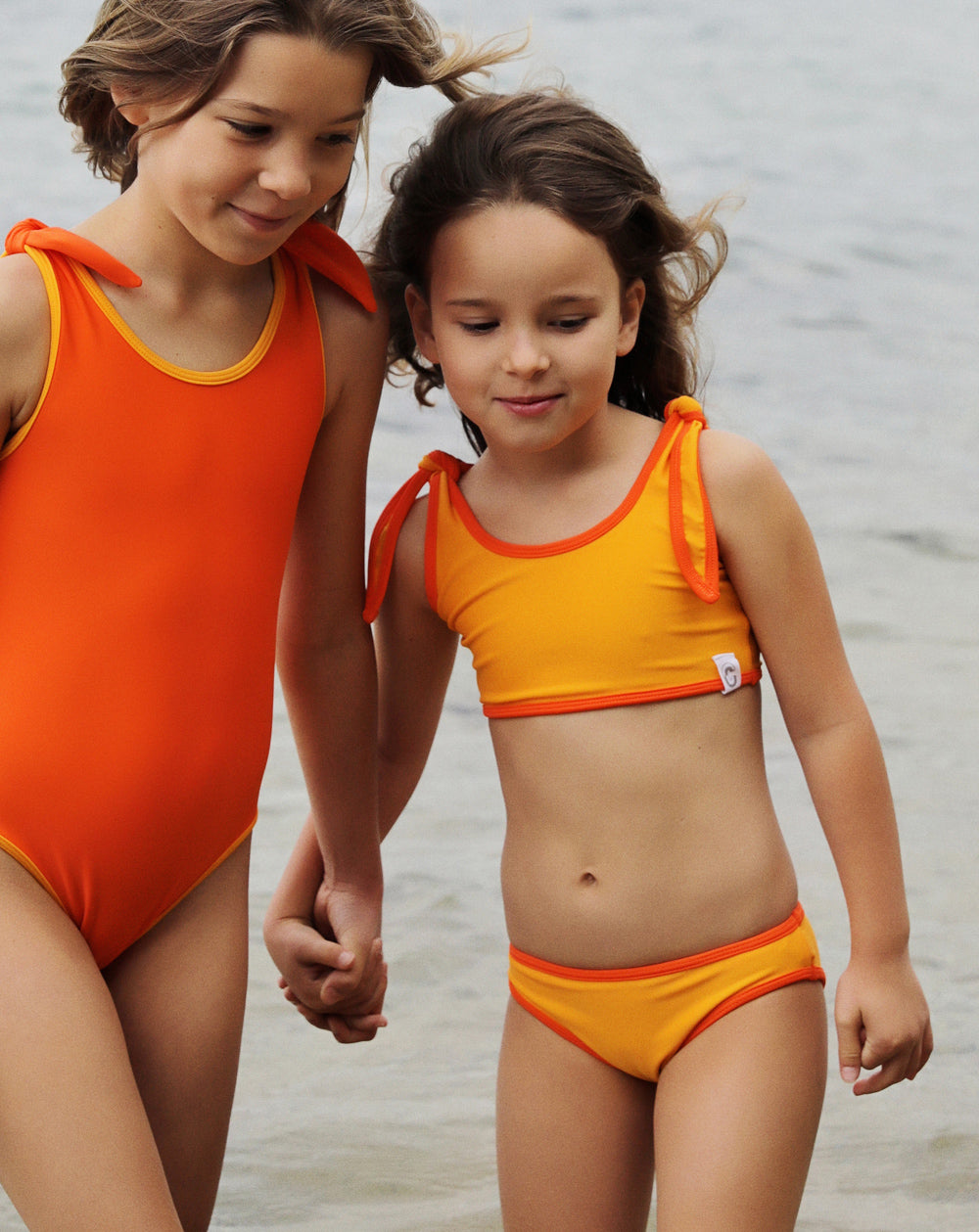 Sand Castle Tie Bikinis