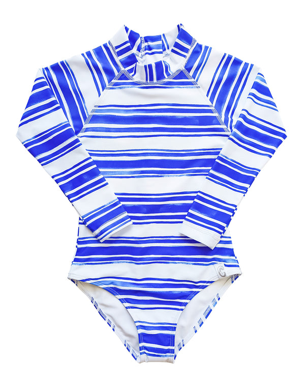 Sea Stripe Surf Suit Bashie