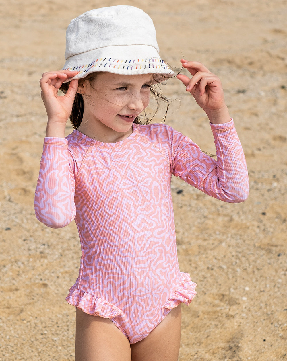 Butterflight Terracotta Eco-Rib Surfsuit Bashie